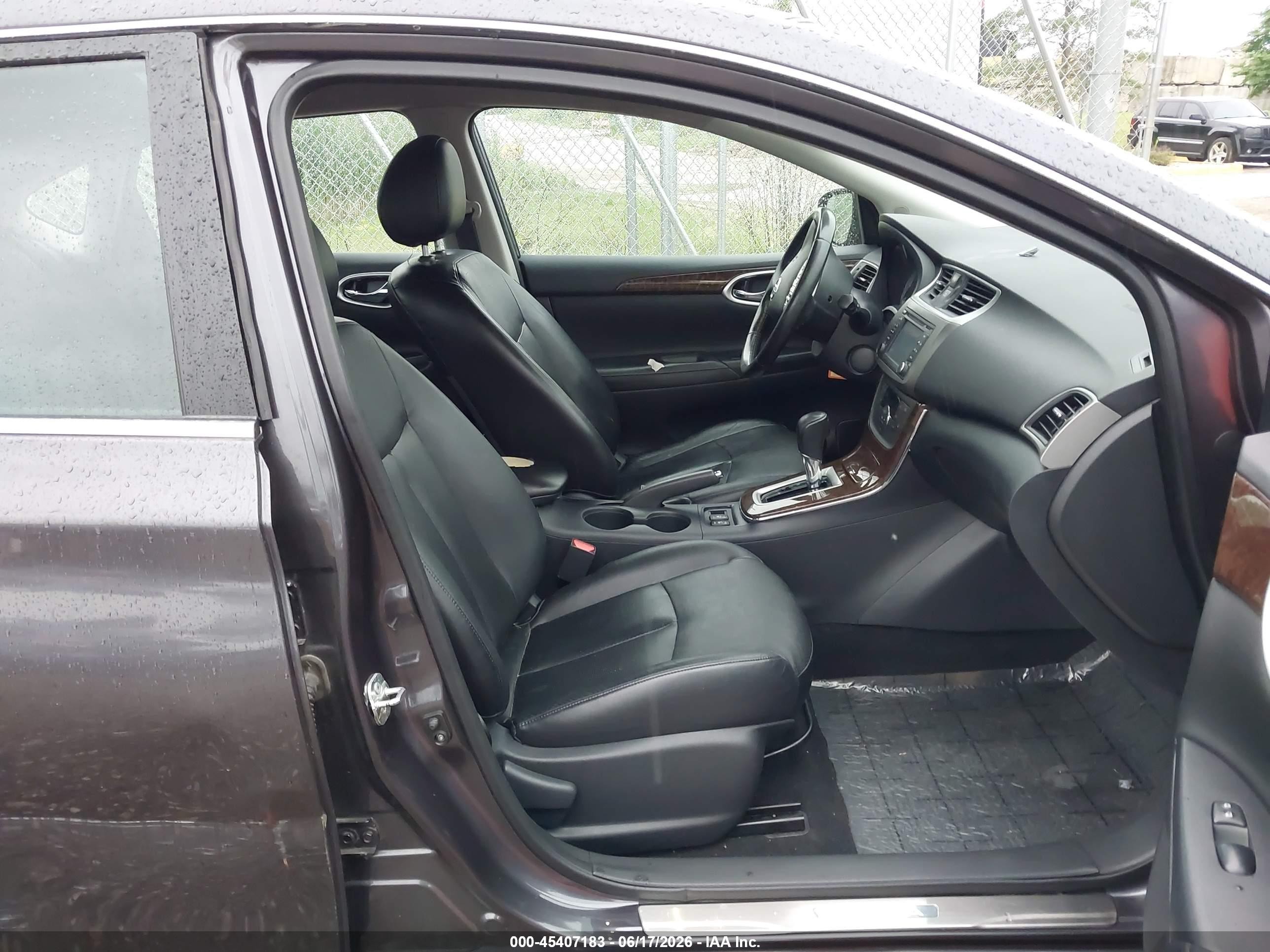 2013 Nissan Sentra Sl Gray vin: 3N1AB7AP6DL659554