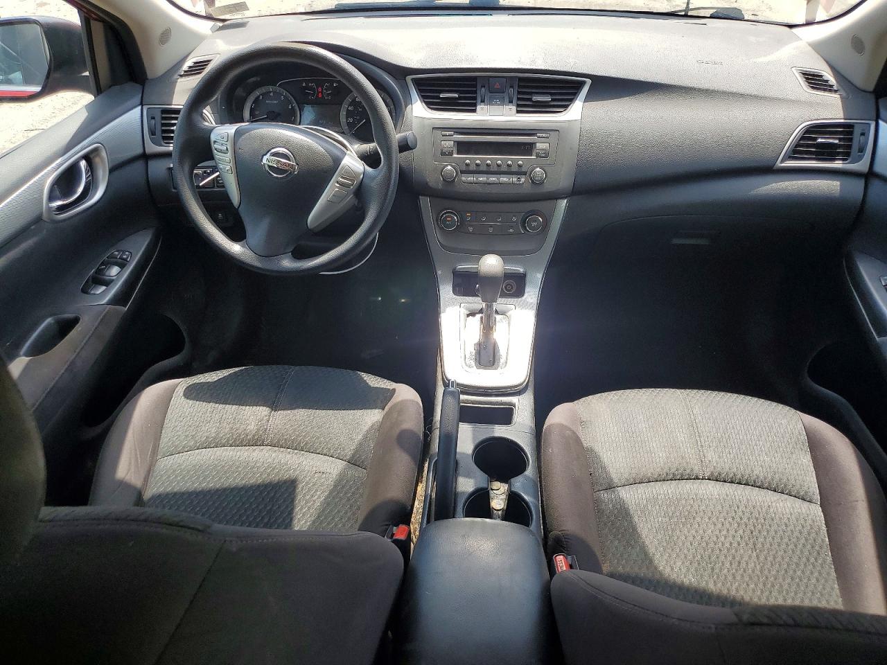 2013 Nissan Sentra S Red vin: 3N1AB7AP6DL682865