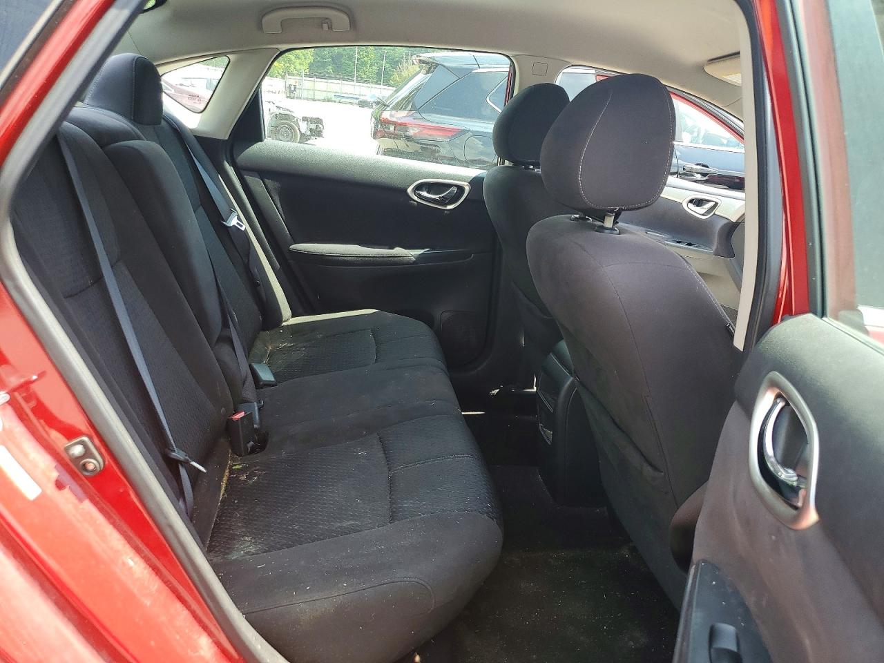 2013 Nissan Sentra S Red vin: 3N1AB7AP6DL682865