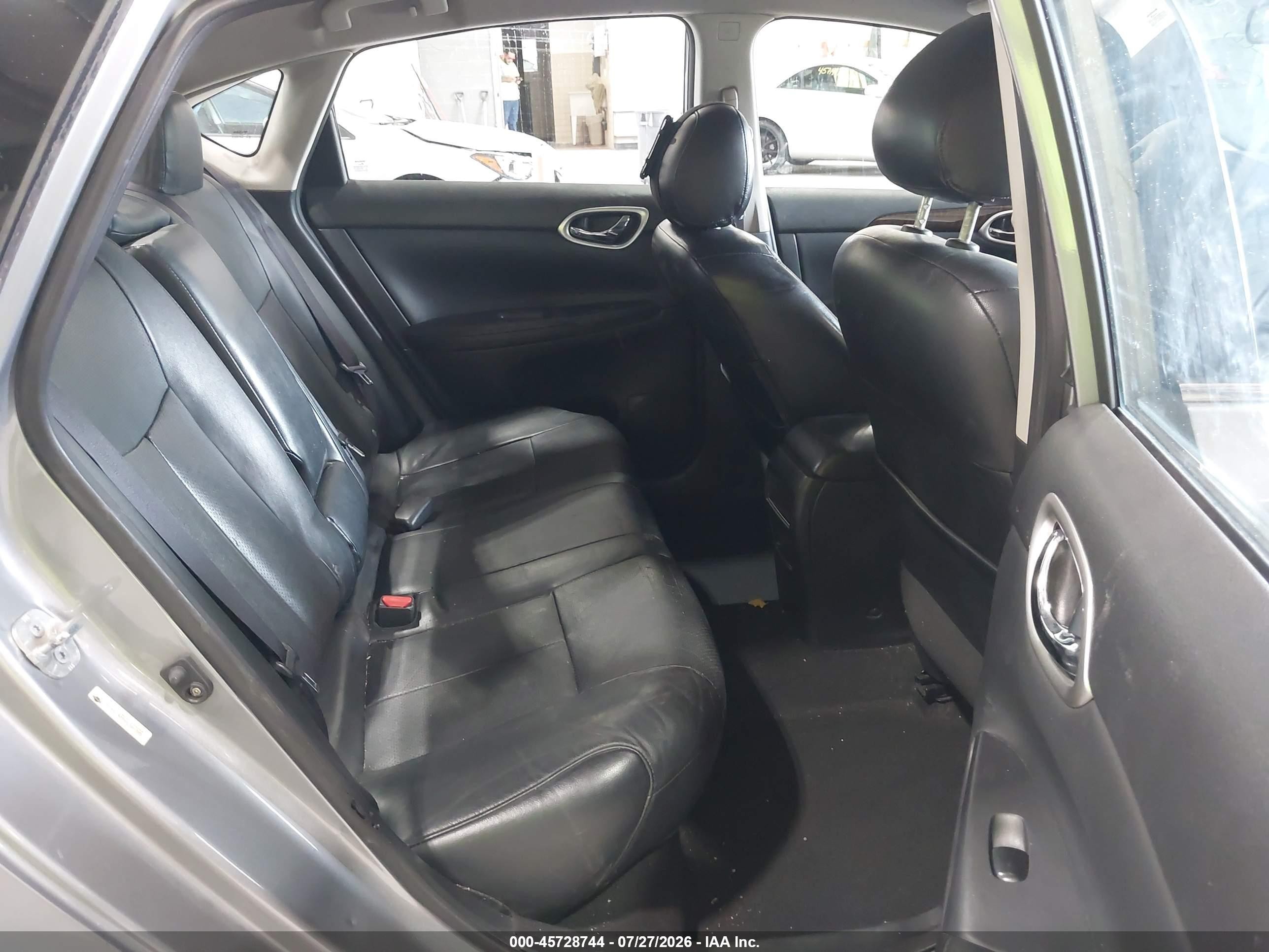2013 Nissan Sentra Sl Gray vin: 3N1AB7AP6DL687595