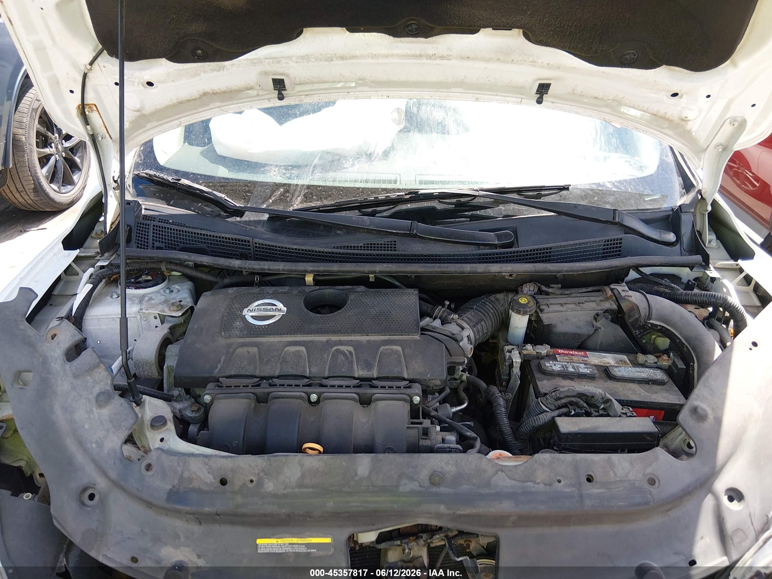 2013 Nissan Sentra Sr White vin: 3N1AB7AP6DL688441