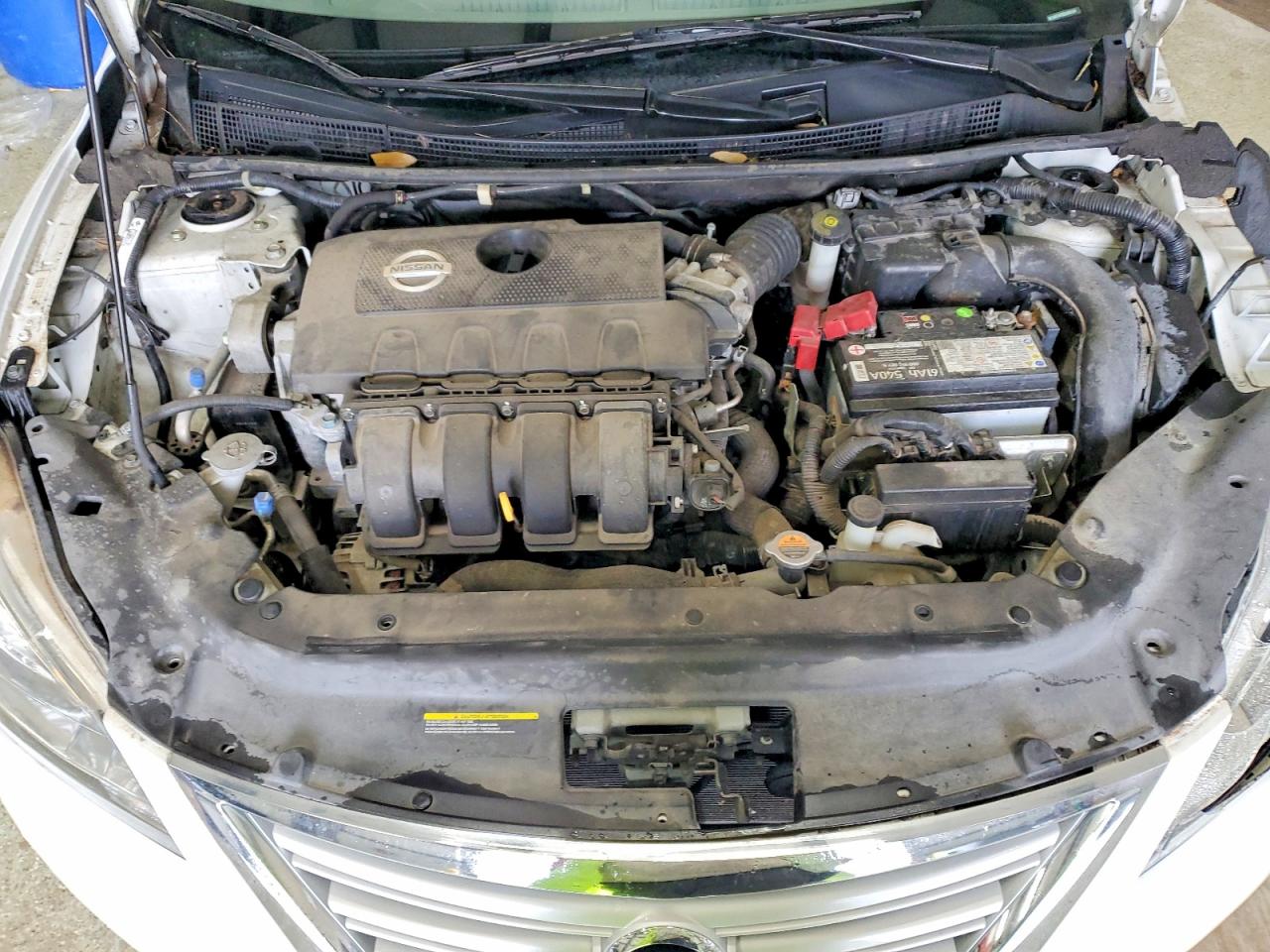 2013 Nissan Sentra S White vin: 3N1AB7AP6DL693154
