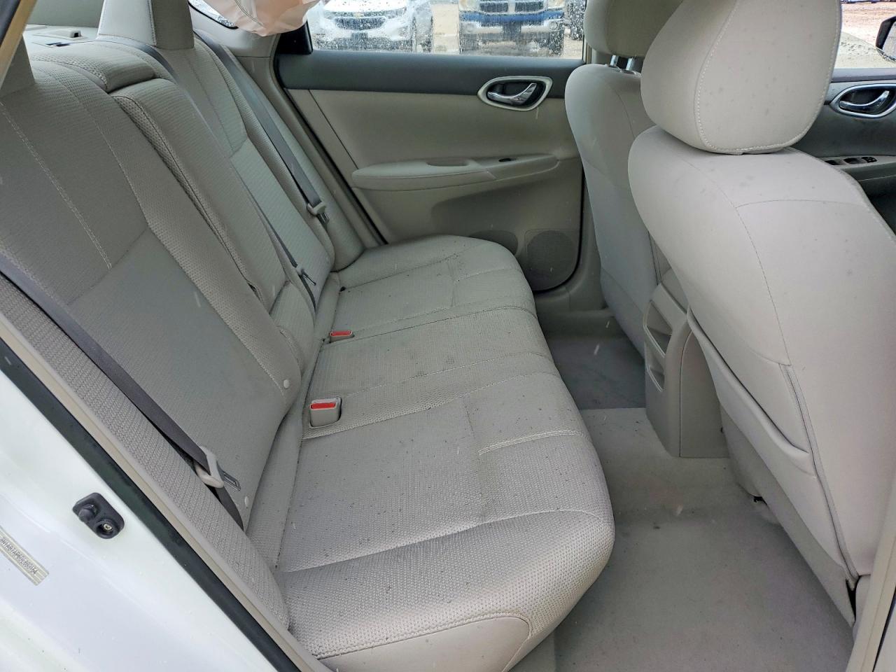 2013 Nissan Sentra S White vin: 3N1AB7AP6DL693154