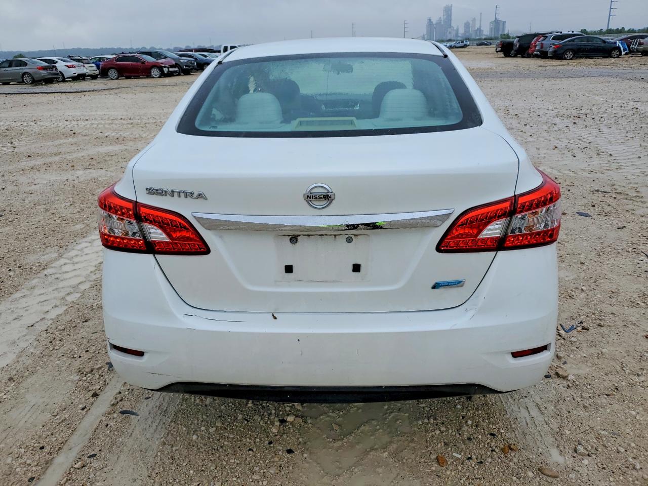 2013 Nissan Sentra S White vin: 3N1AB7AP6DL693154