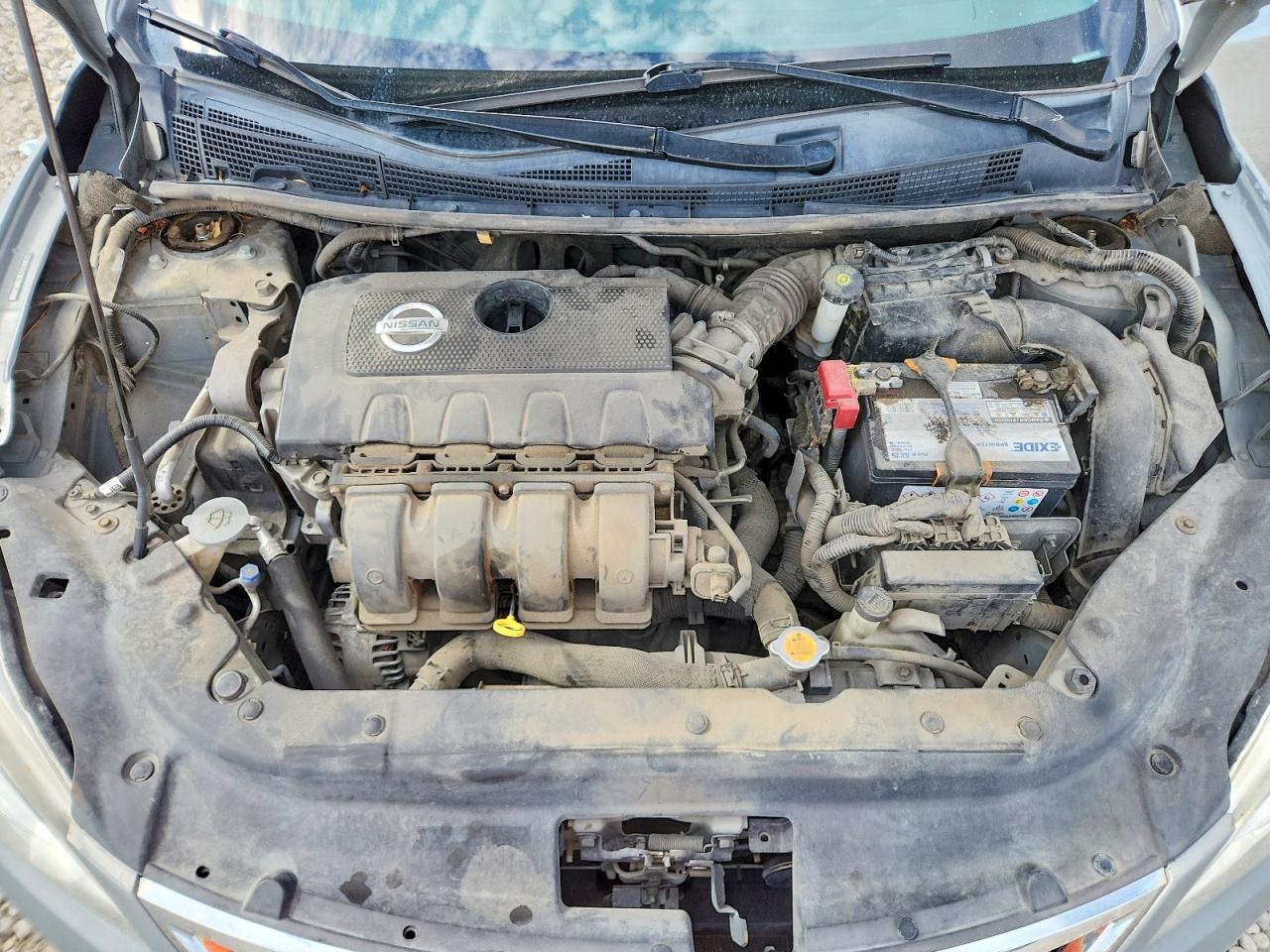 2013 Nissan Sentra S Gray vin: 3N1AB7AP6DL695356