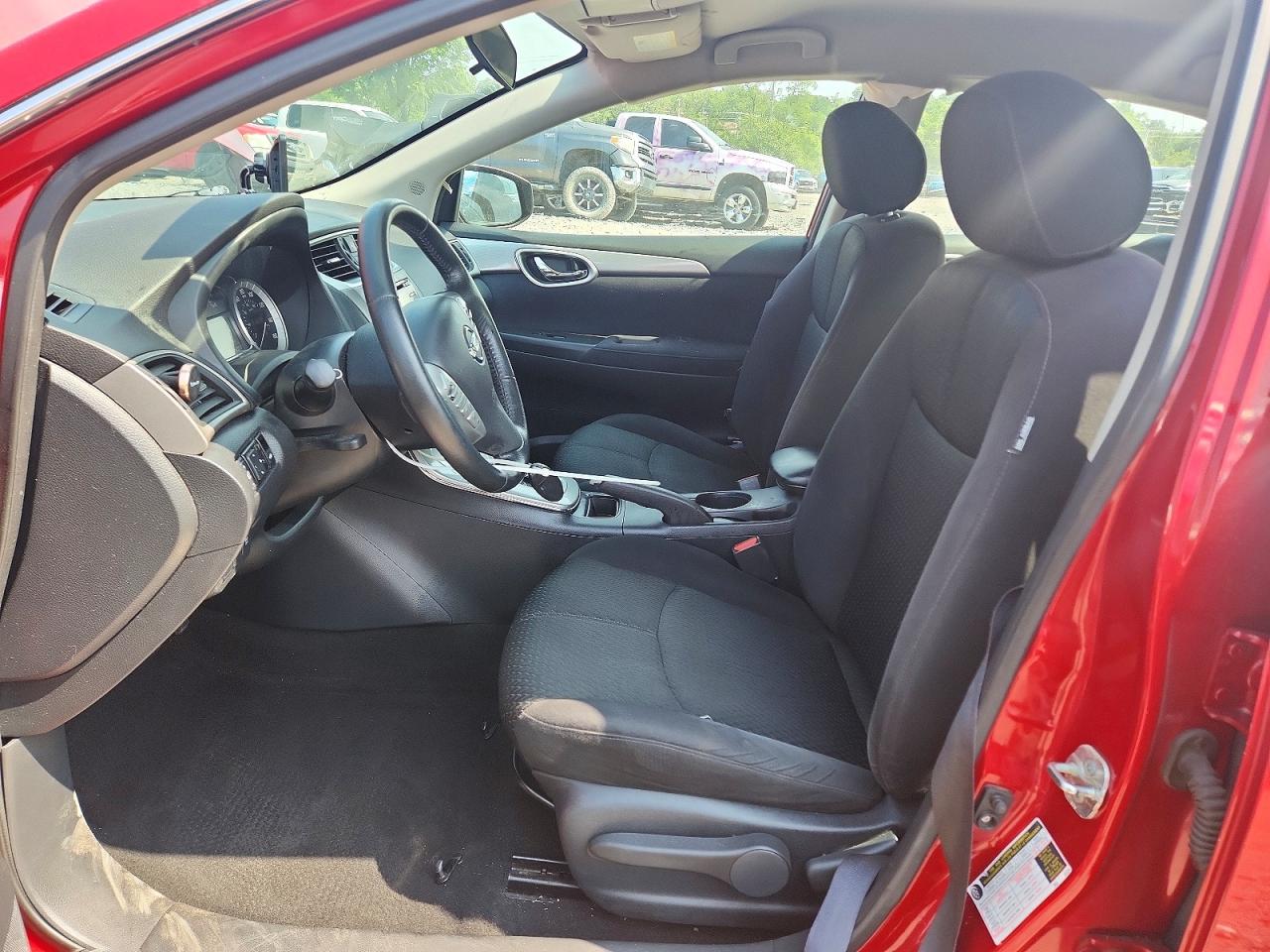2013 Nissan Sentra S Red vin: 3N1AB7AP6DL695986