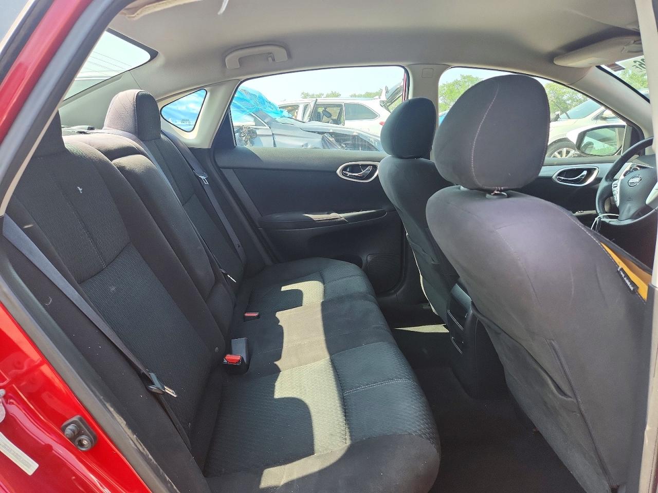 2013 Nissan Sentra S Red vin: 3N1AB7AP6DL695986