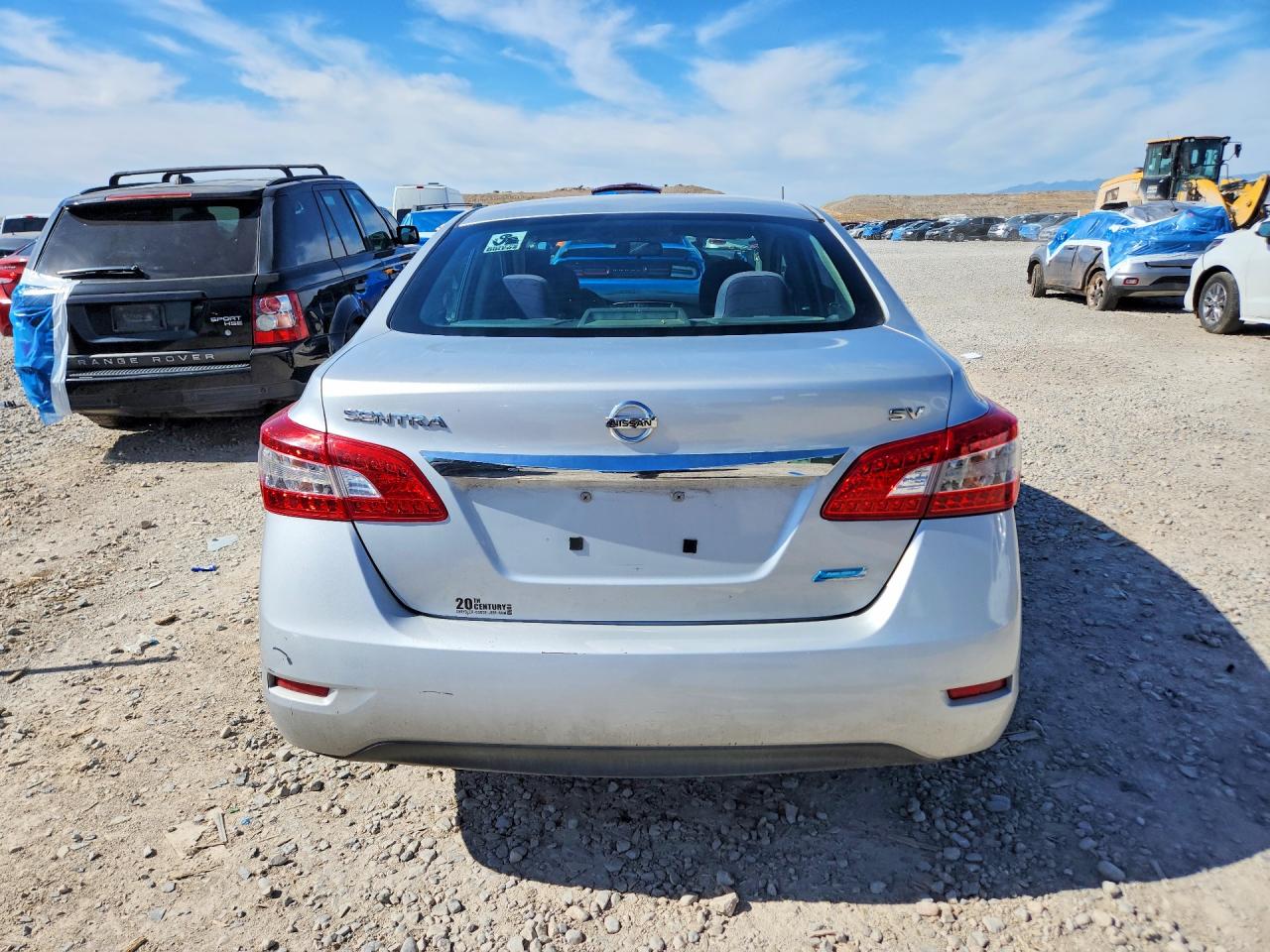 2013 Nissan Sentra S Серебряный vin: 3N1AB7AP6DL708896