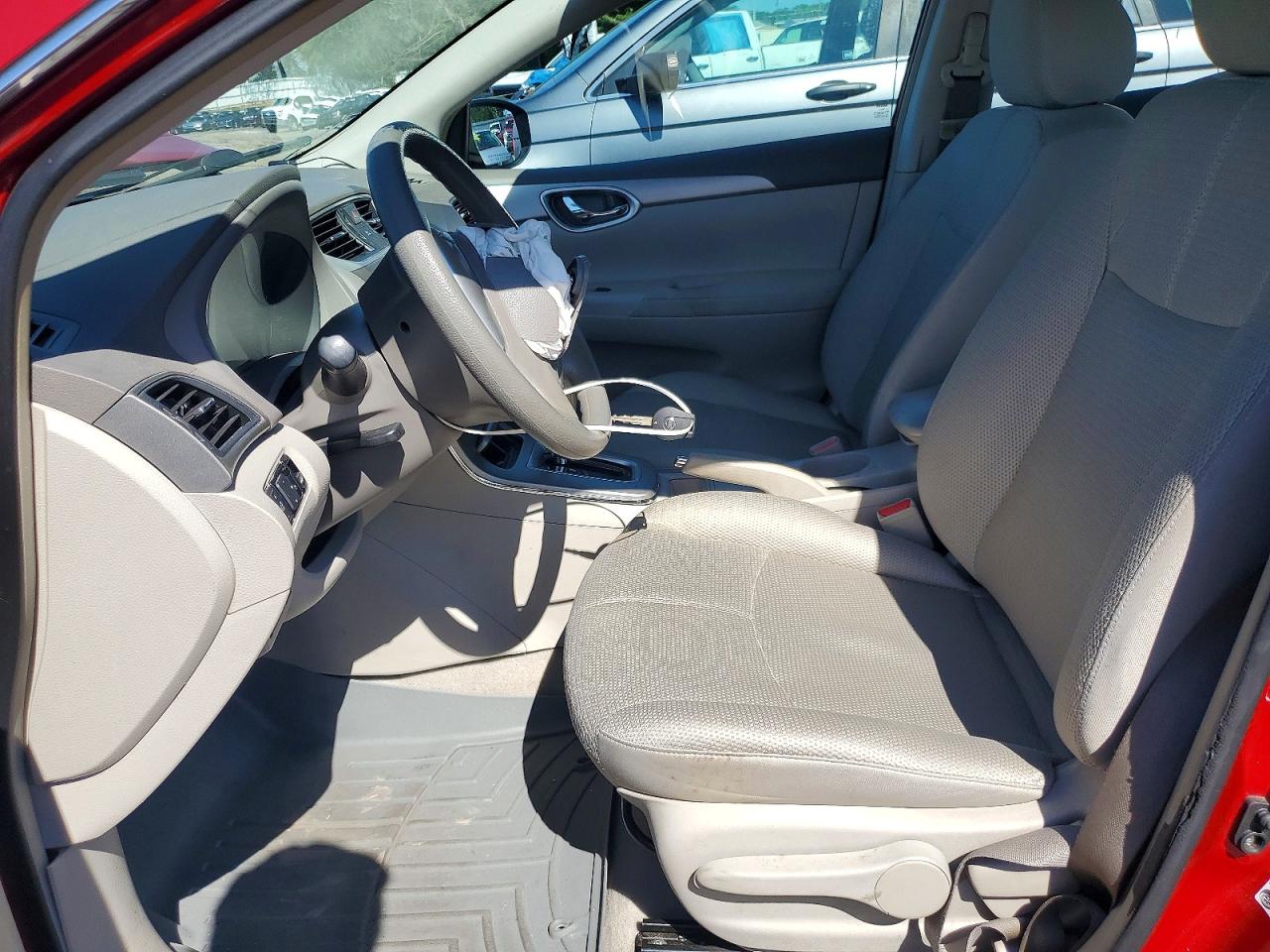 2013 Nissan Sentra S Red vin: 3N1AB7AP6DL716500