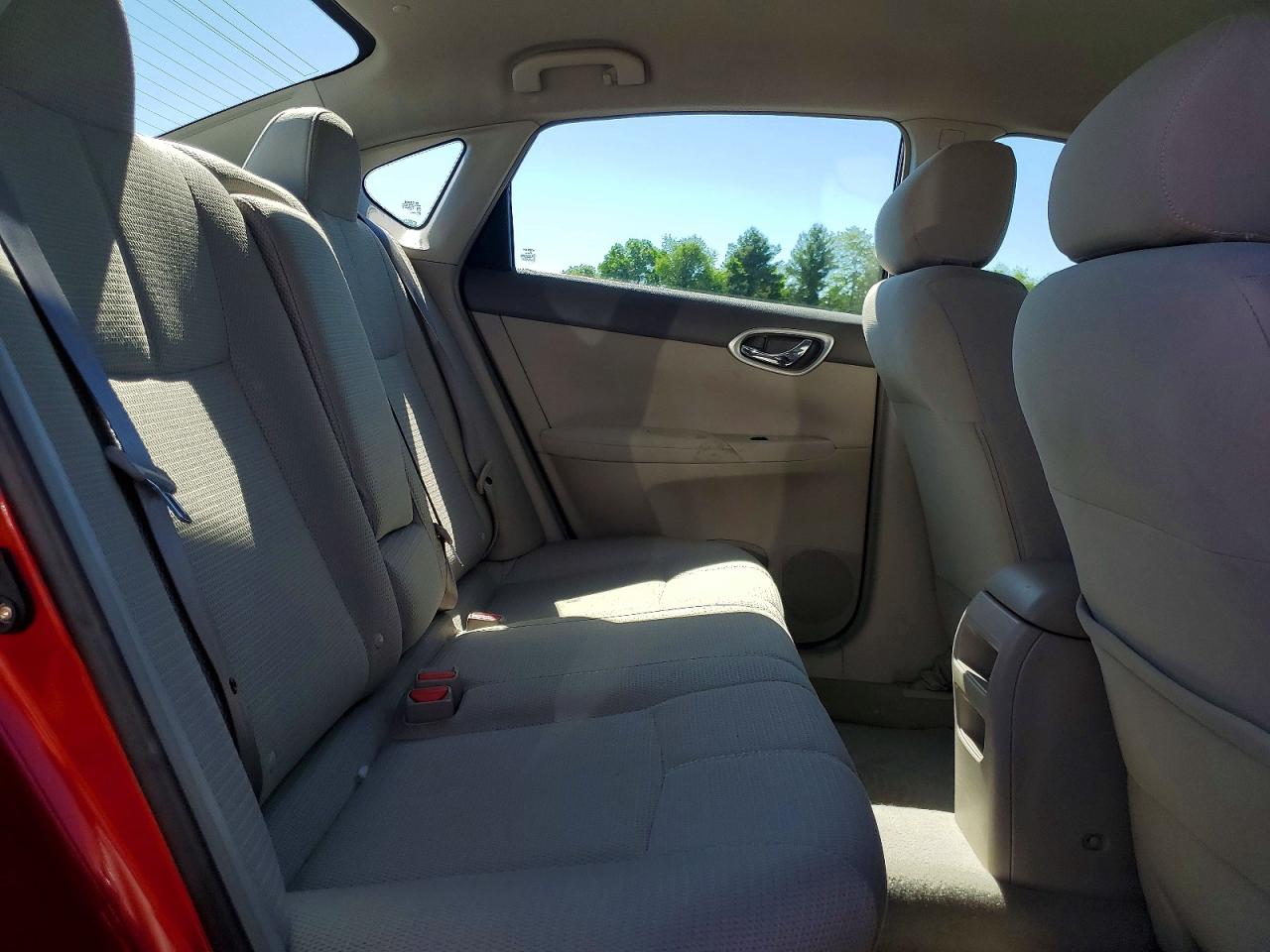 2013 Nissan Sentra S Red vin: 3N1AB7AP6DL716500