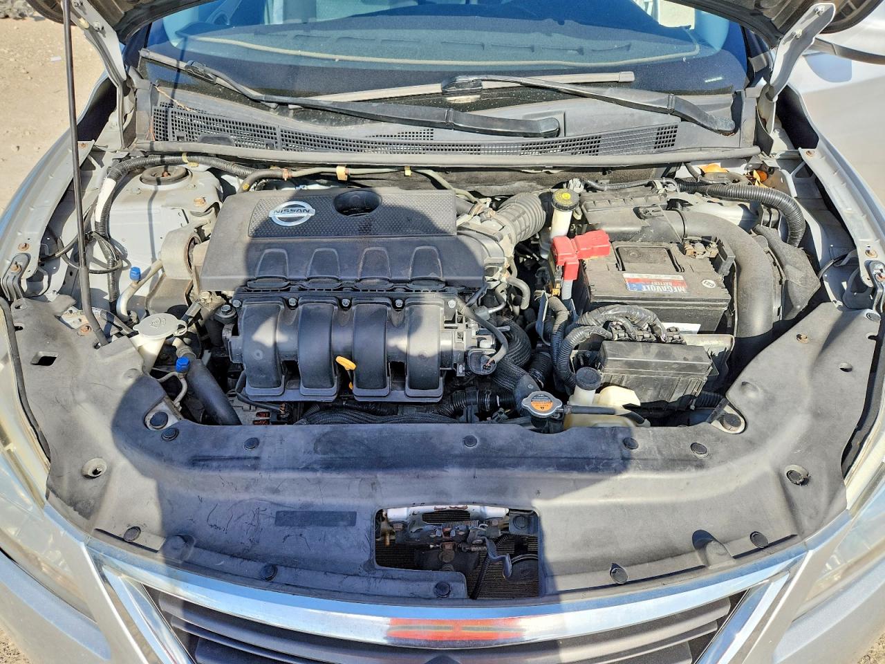 2013 Nissan Sentra S Silver vin: 3N1AB7AP6DL723334
