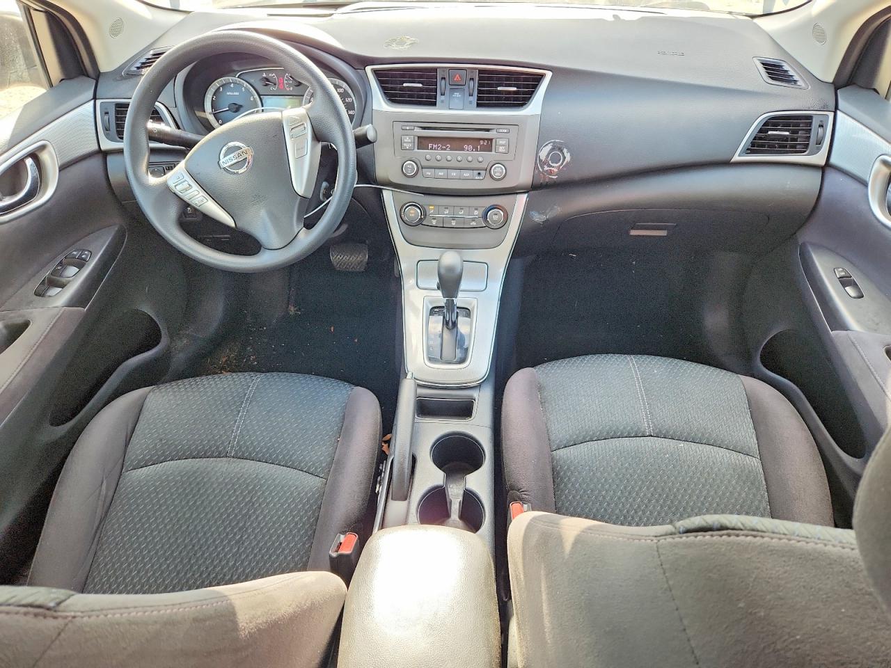 2013 Nissan Sentra S Silver vin: 3N1AB7AP6DL723334
