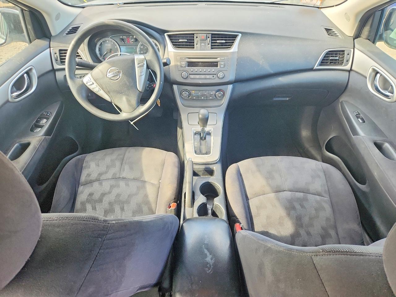 2013 Nissan Sentra S Silver vin: 3N1AB7AP6DL724192