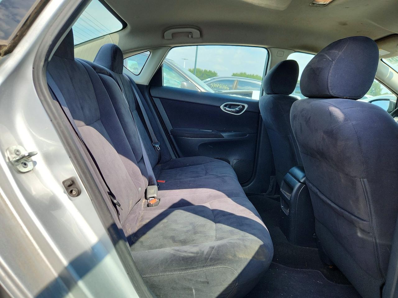 2013 Nissan Sentra S Silver vin: 3N1AB7AP6DL724192