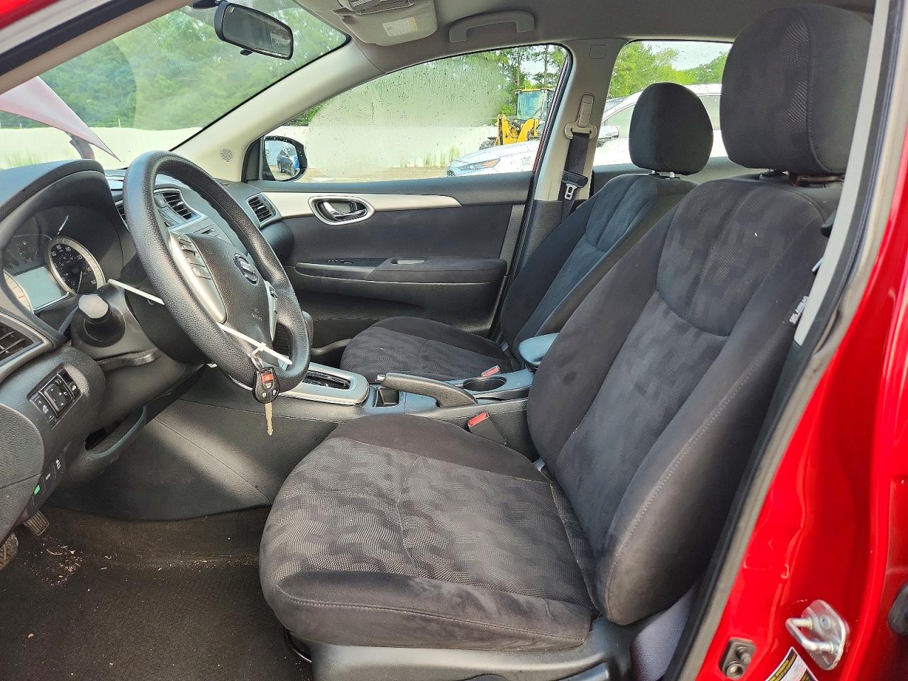 2013 Nissan Sentra S Красный vin: 3N1AB7AP6DL726430