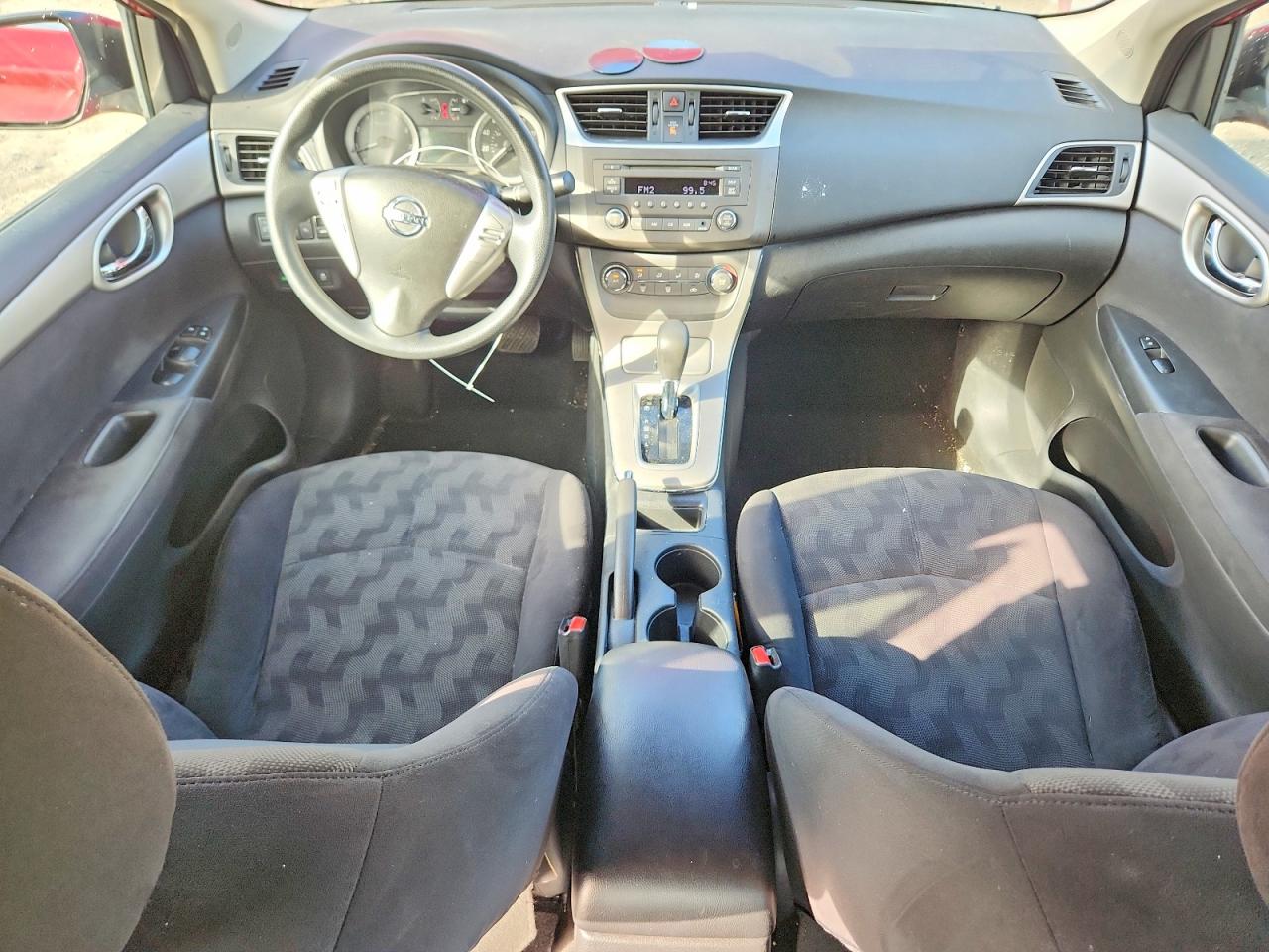 2013 Nissan Sentra S Красный vin: 3N1AB7AP6DL726430