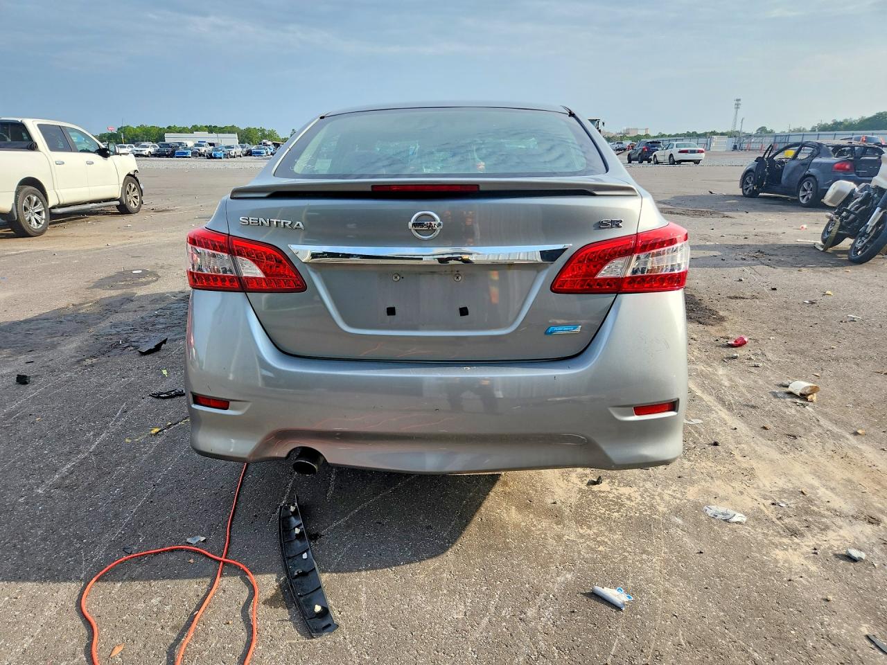 2013 Nissan Sentra S Gray vin: 3N1AB7AP6DL727058