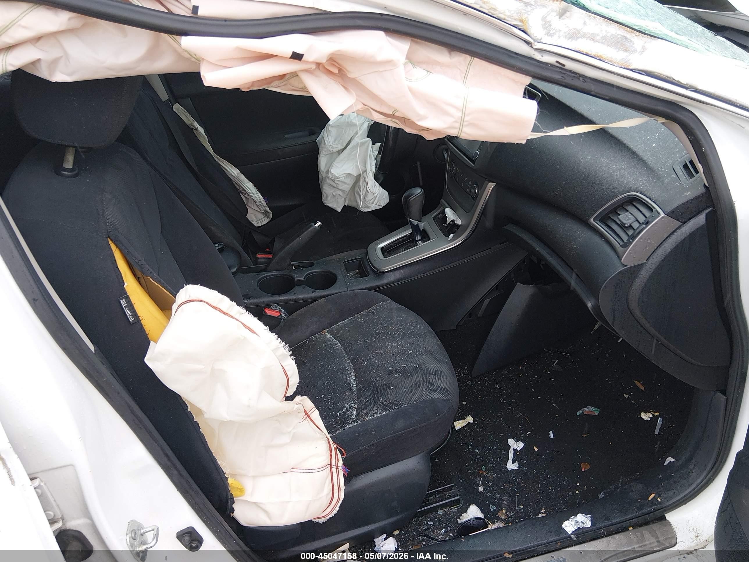 2013 Nissan Sentra Sv White vin: 3N1AB7AP6DL749772