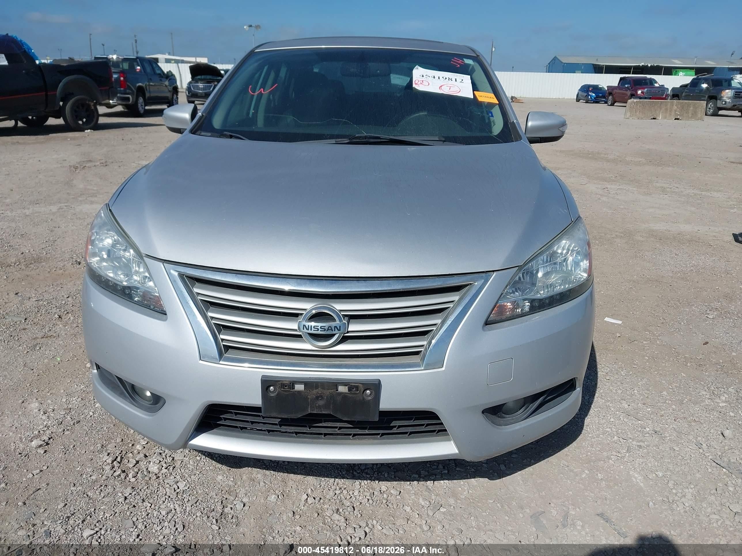 2013 Nissan Sentra Sl Silver vin: 3N1AB7AP6DL763350