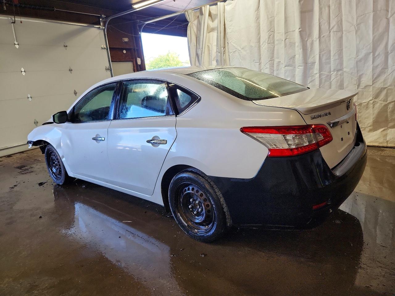 2013 Nissan Sentra S Белый vin: 3N1AB7AP6DL772386