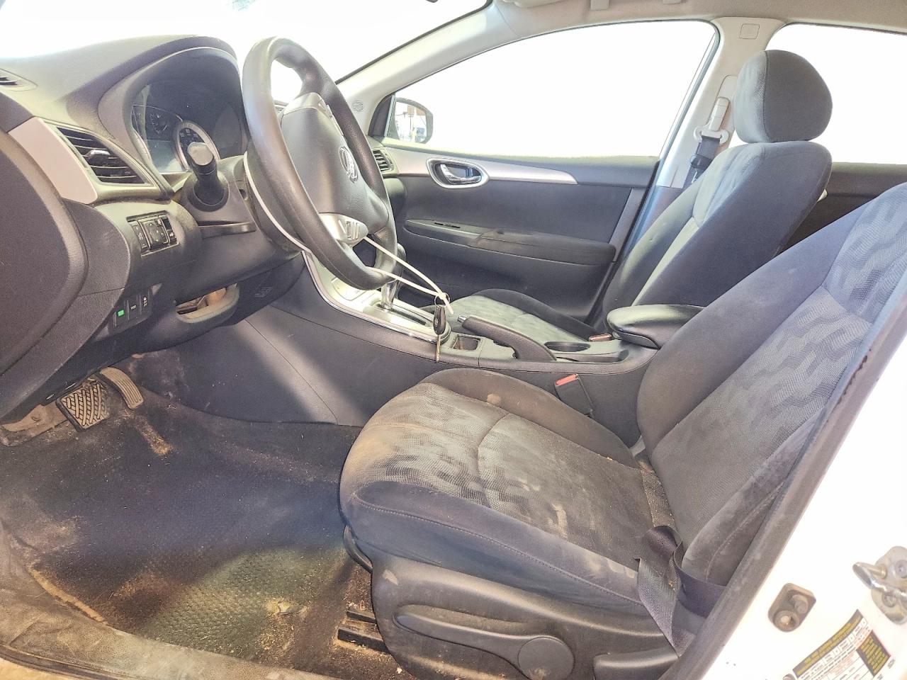 2013 Nissan Sentra S Белый vin: 3N1AB7AP6DL772386