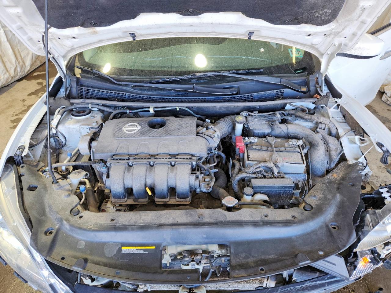 2013 Nissan Sentra S Белый vin: 3N1AB7AP6DL772386