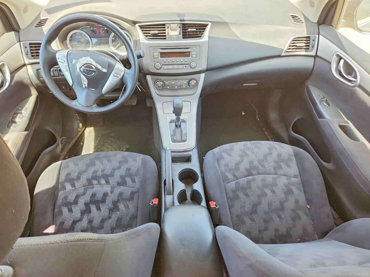 2013 Nissan Sentra S Gray vin: 3N1AB7AP6DL777989