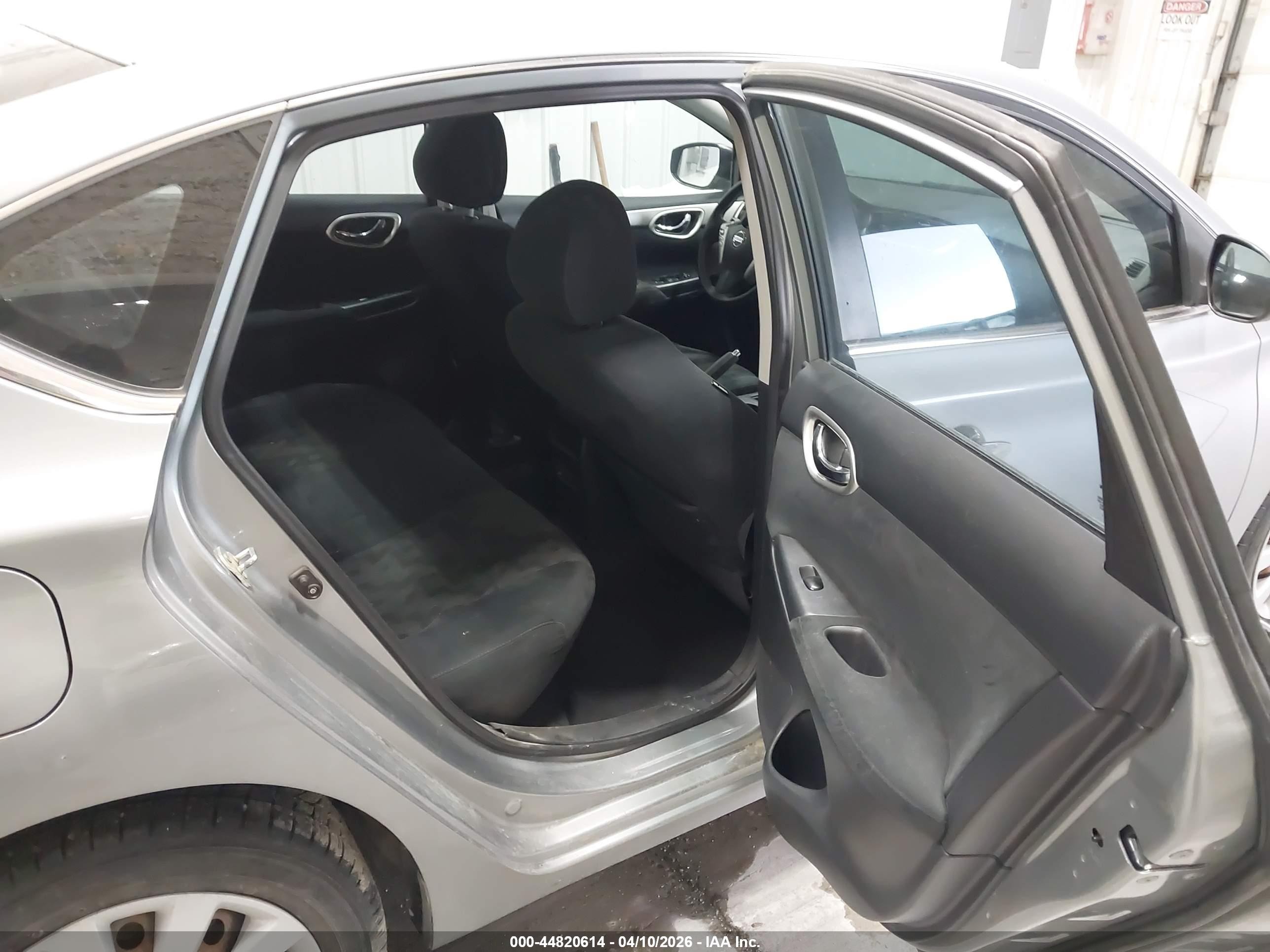 2013 Nissan Sentra Sv Gray vin: 3N1AB7AP6DL780973