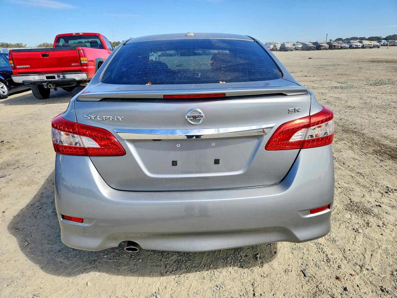 2013 Nissan Sentra S Gray vin: 3N1AB7AP6DL790127