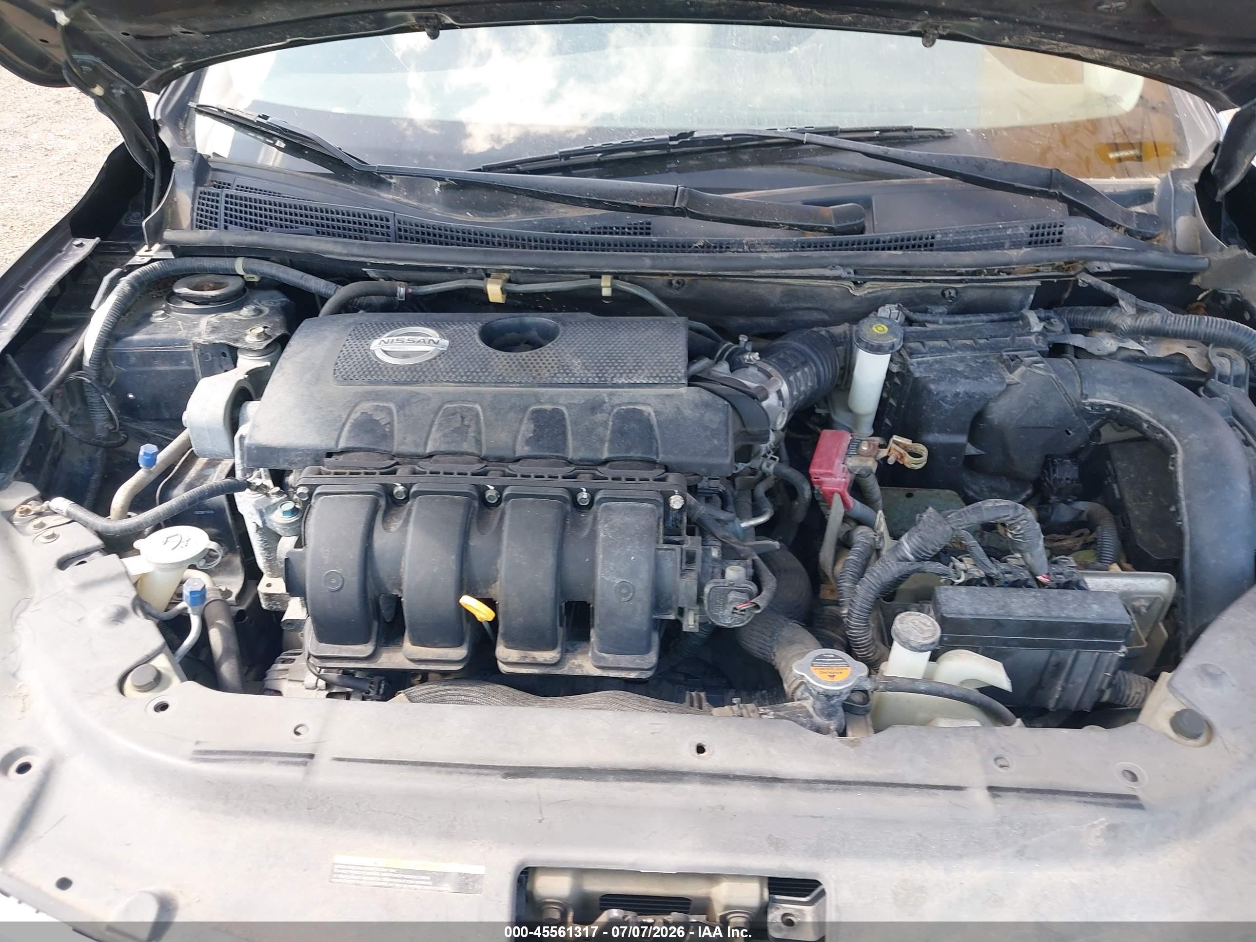 2013 Nissan Sentra S Black vin: 3N1AB7AP6DL796171