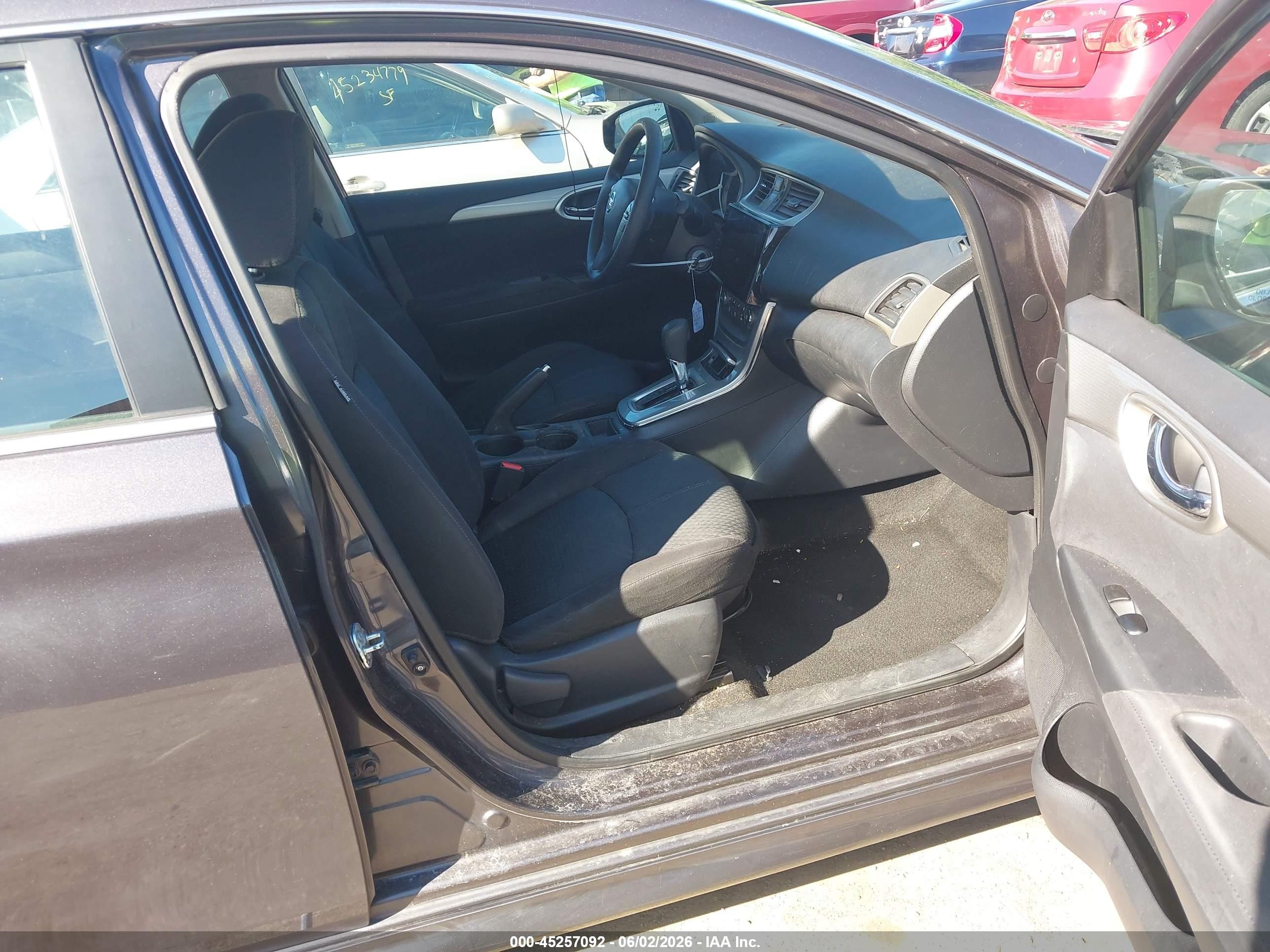 2014 Nissan Sentra Sr Gray vin: 3N1AB7AP6EL613689