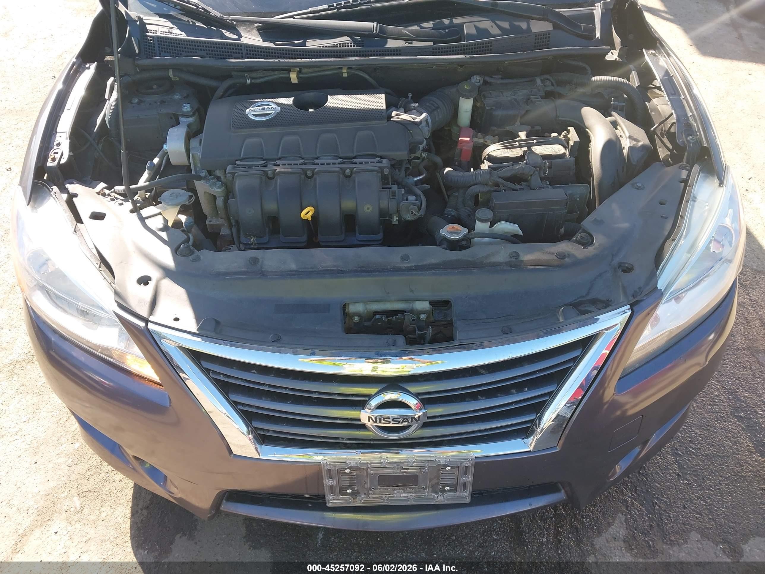 2014 Nissan Sentra Sr Gray vin: 3N1AB7AP6EL613689