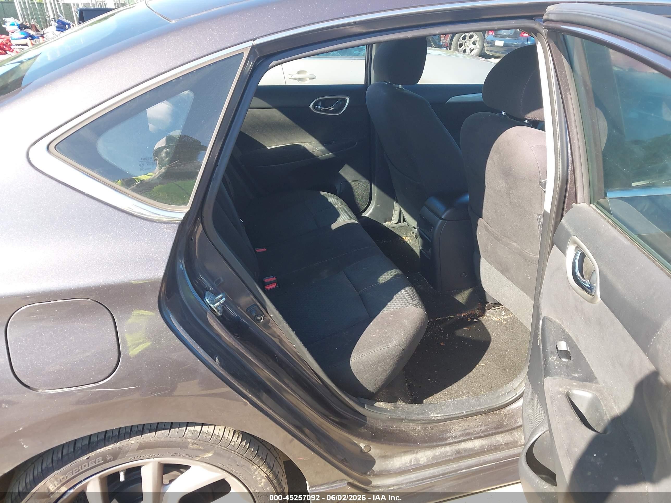 2014 Nissan Sentra Sr Gray vin: 3N1AB7AP6EL613689