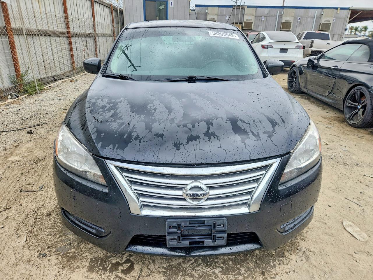 2014 Nissan Sentra Sv Black vin: 3N1AB7AP6EL613787