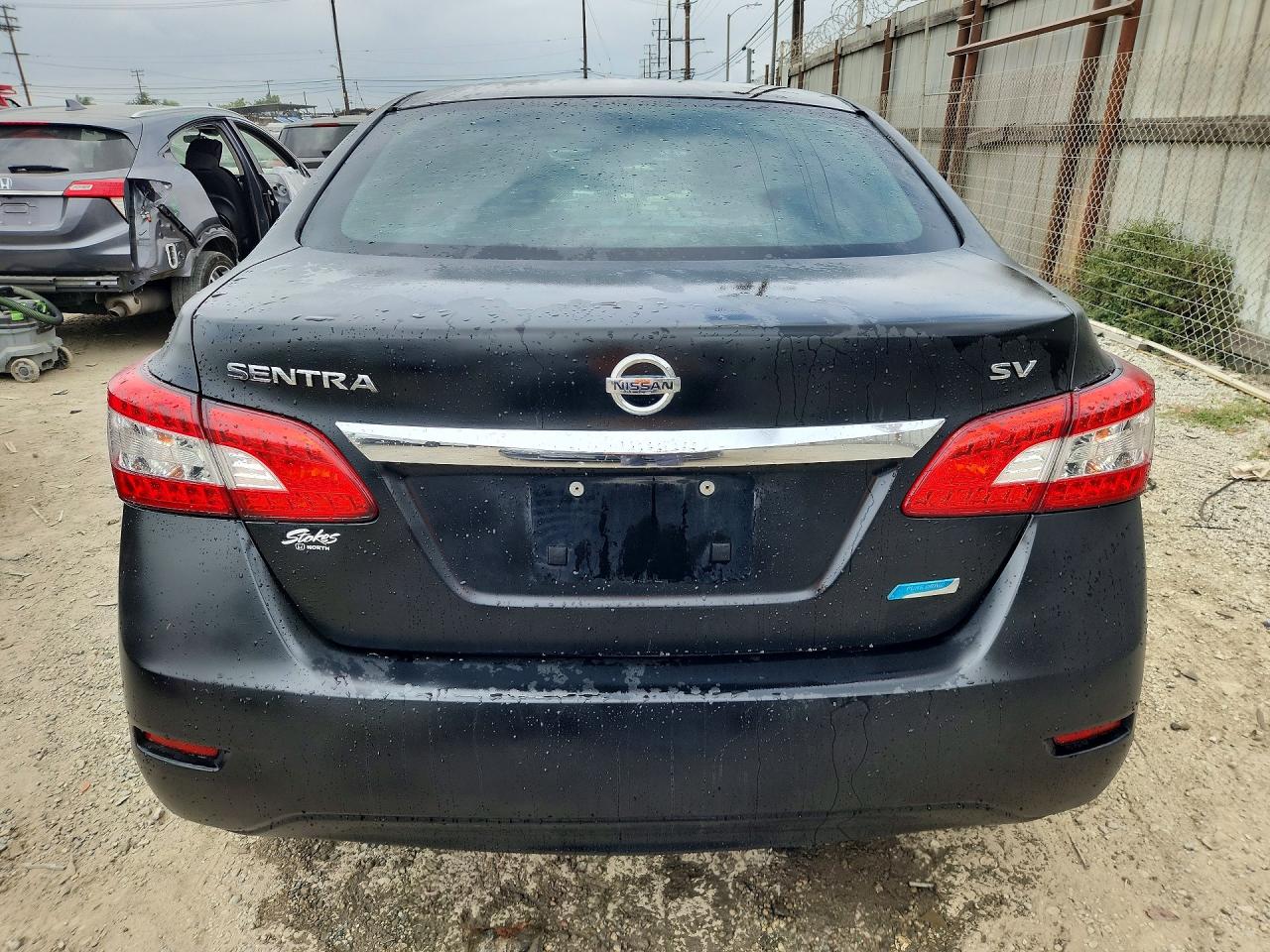 2014 Nissan Sentra Sv Black vin: 3N1AB7AP6EL613787
