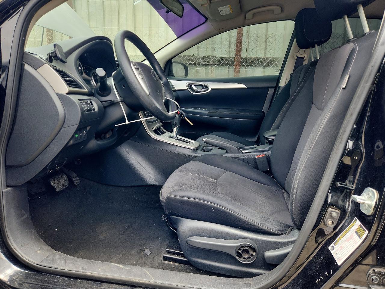 2014 Nissan Sentra Sv Black vin: 3N1AB7AP6EL613787