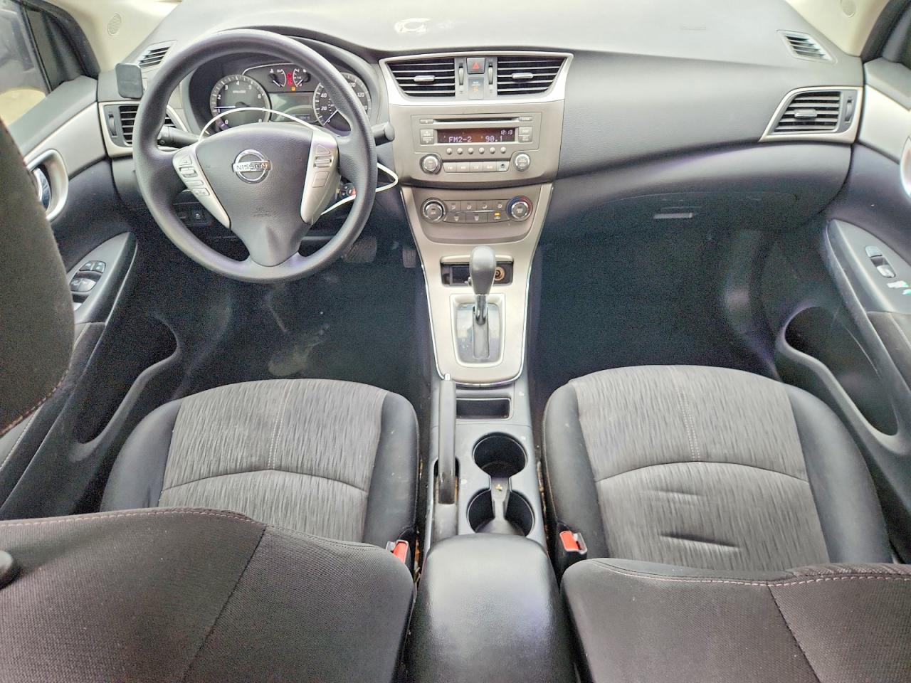 2014 Nissan Sentra Sv Black vin: 3N1AB7AP6EL613787