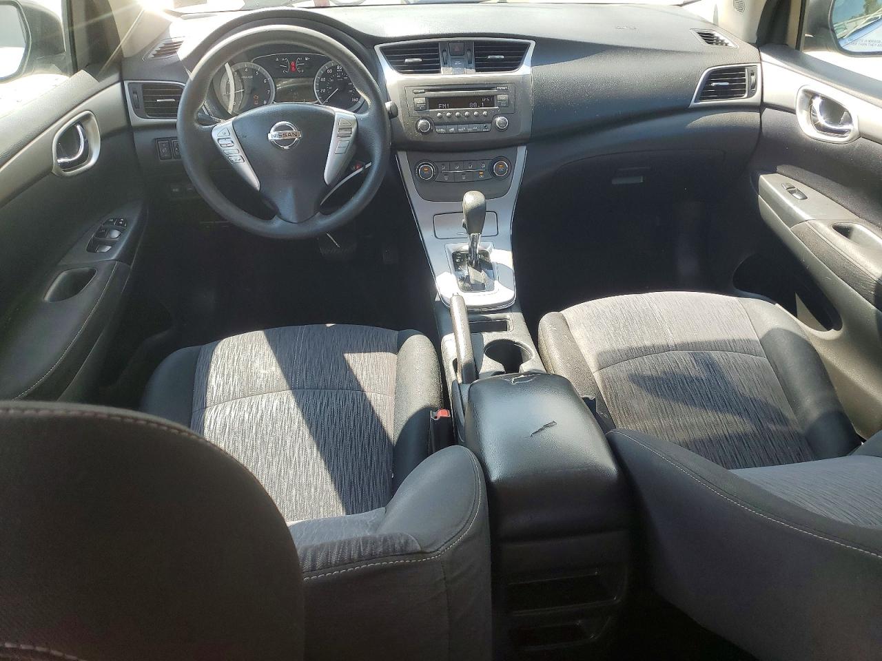 2014 Nissan Sentra Sv White vin: 3N1AB7AP6EL617161