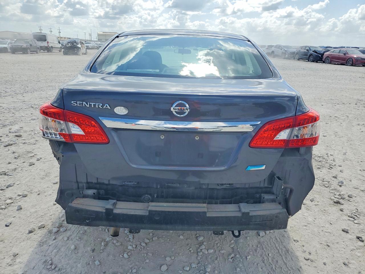 2014 Nissan Sentra S Gray vin: 3N1AB7AP6EL618472