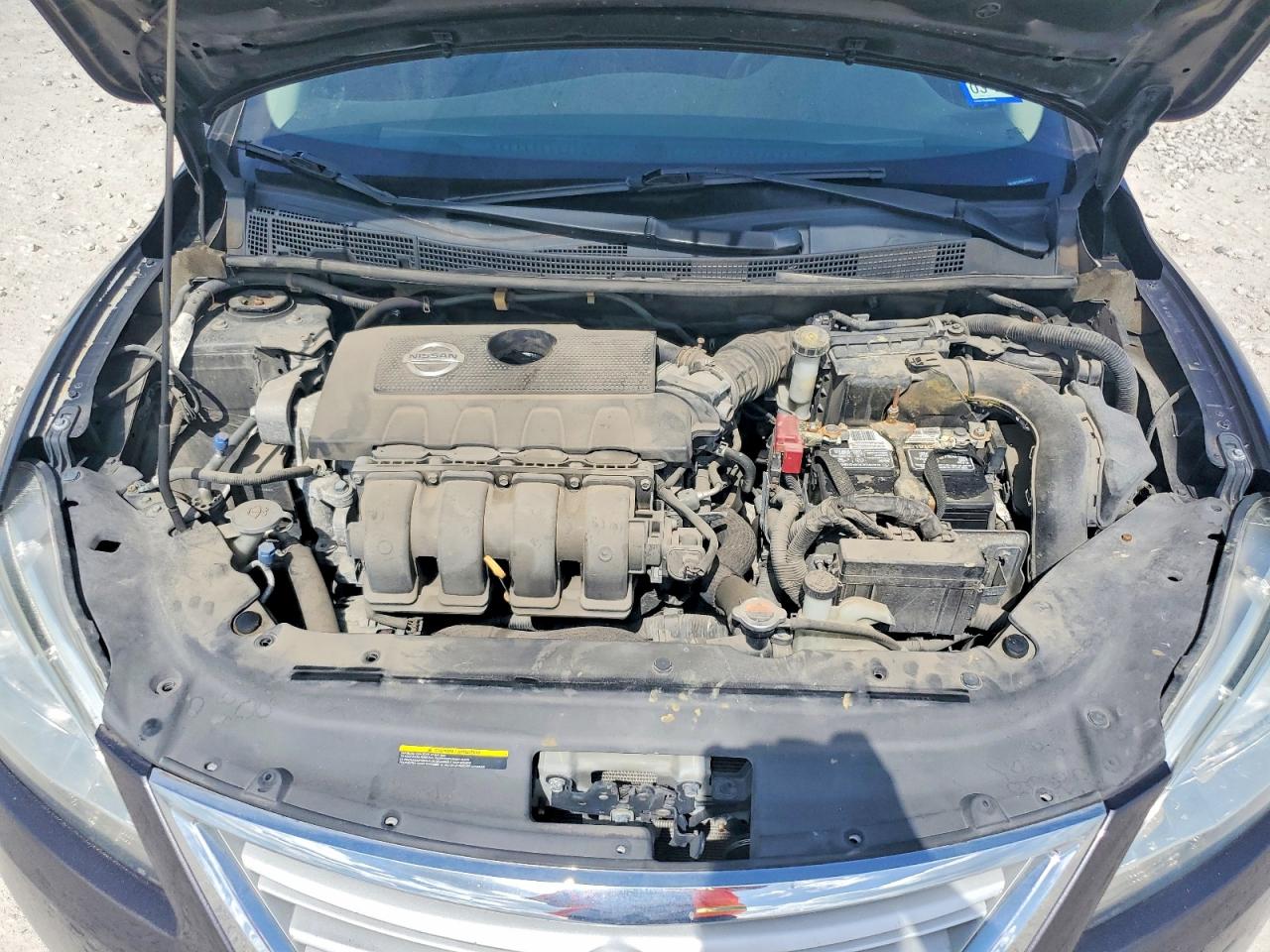 2014 Nissan Sentra S Gray vin: 3N1AB7AP6EL618472