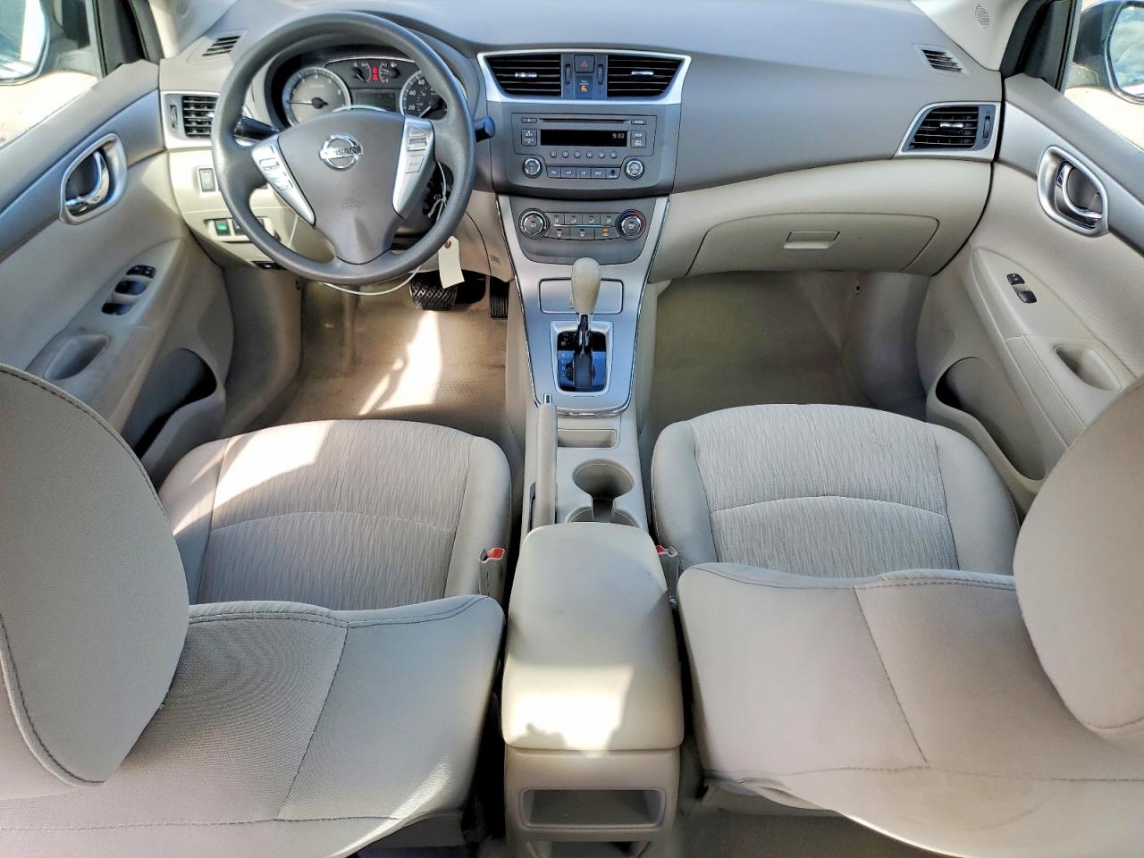 2014 Nissan Sentra Sv Синий vin: 3N1AB7AP6EL621680