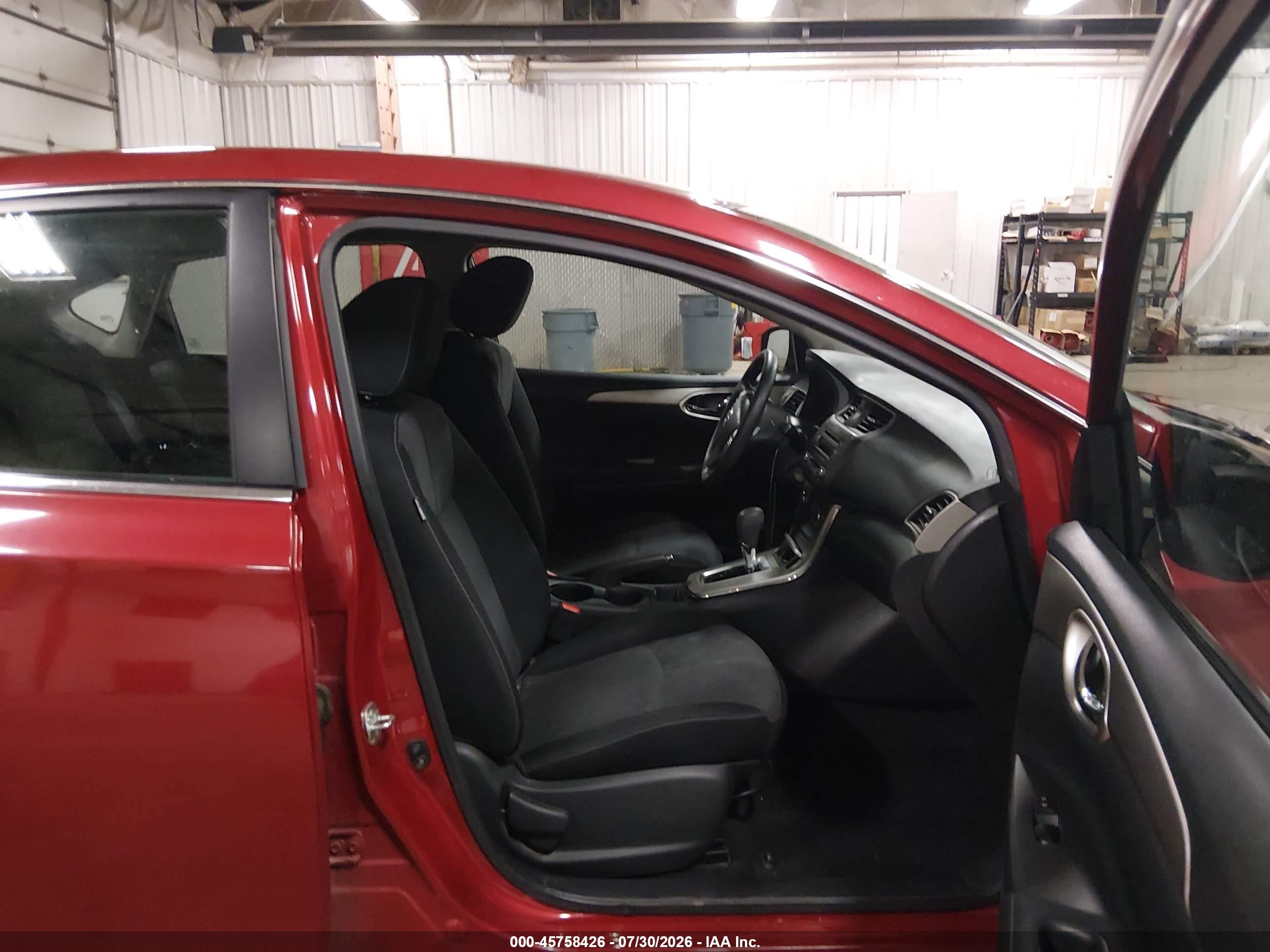 2014 Nissan Sentra Fe+ S/fe+ Sv/s/sl/sr/sv Красный vin: 3N1AB7AP6EL622666
