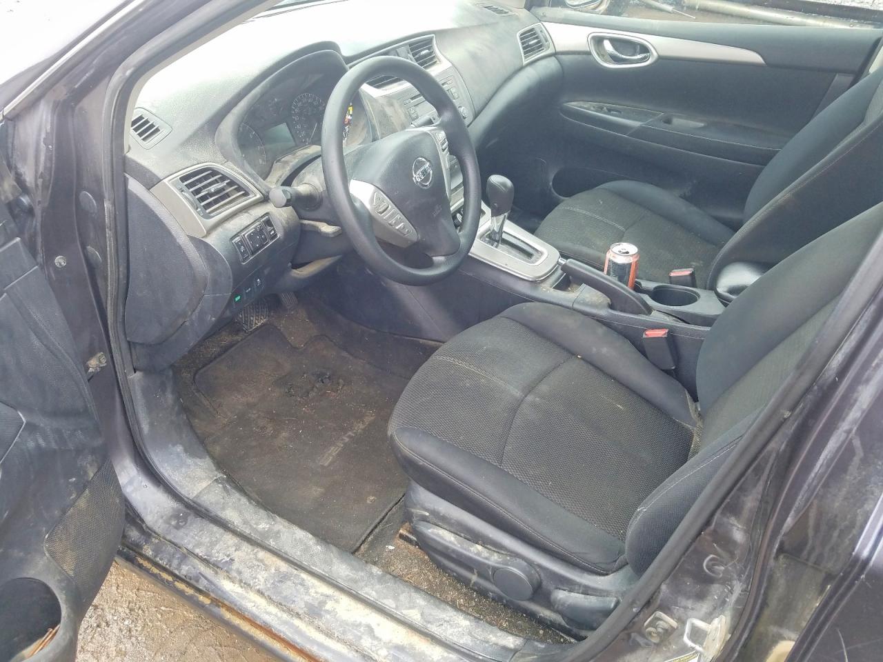 2014 Nissan Sentra S Gray vin: 3N1AB7AP6EL624868