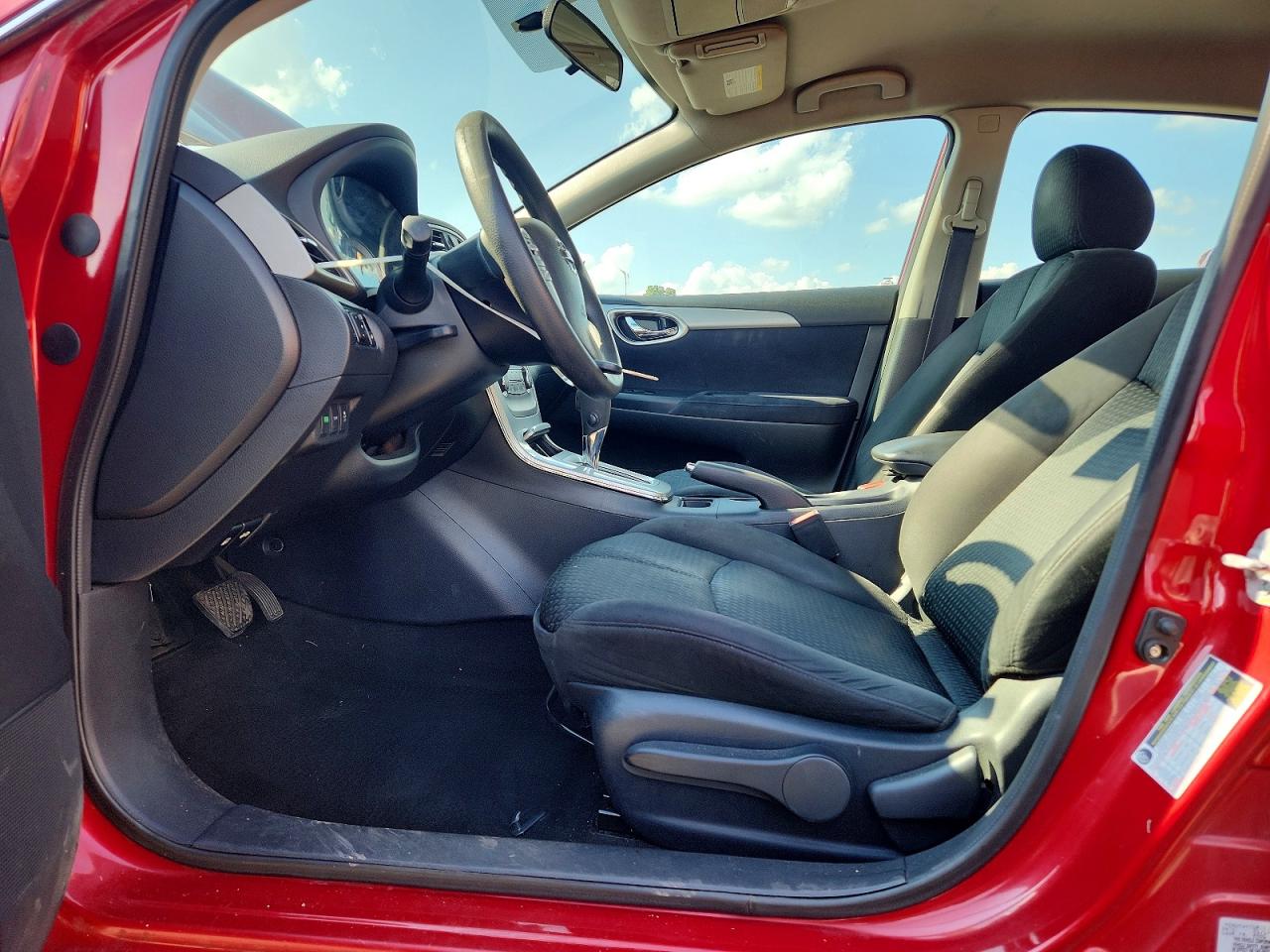 2014 Nissan Sentra Sr Maroon vin: 3N1AB7AP6EL638012