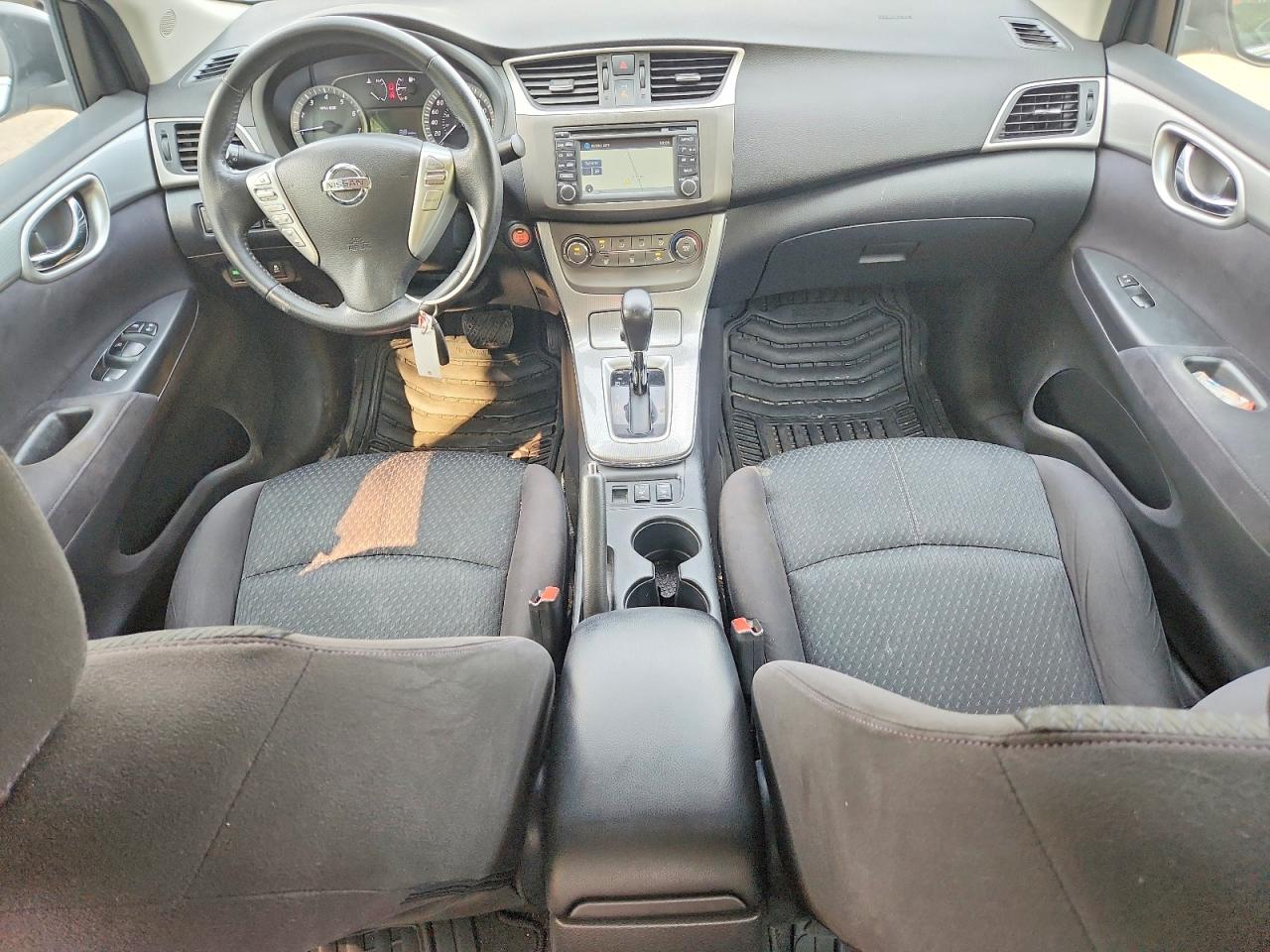 2014 Nissan Sentra S Silver vin: 3N1AB7AP6EL642335