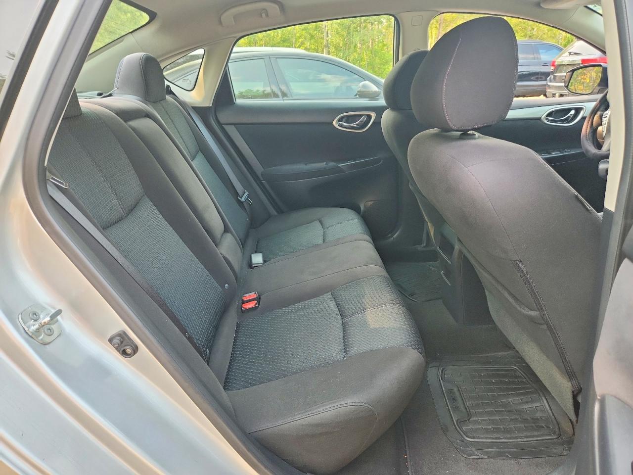 2014 Nissan Sentra S Silver vin: 3N1AB7AP6EL642335