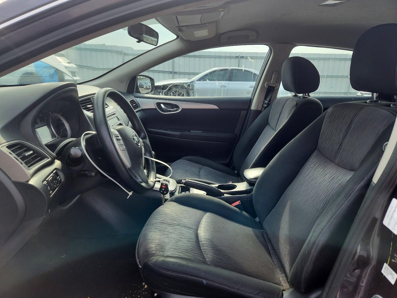 2014 Nissan Sentra Sv Gray vin: 3N1AB7AP6EL671723
