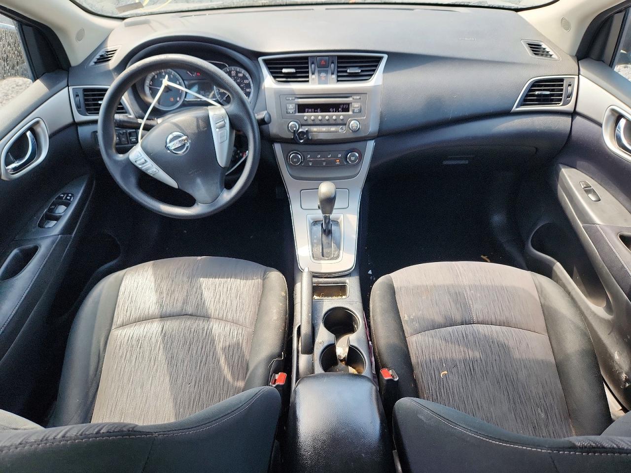 2014 Nissan Sentra Sv Gray vin: 3N1AB7AP6EL671723