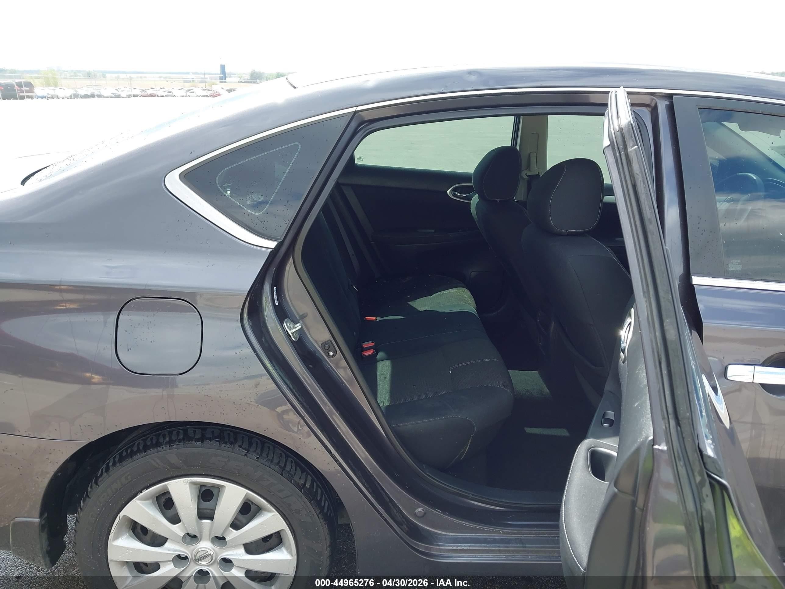 2014 Nissan Sentra S Gray vin: 3N1AB7AP6EL681751