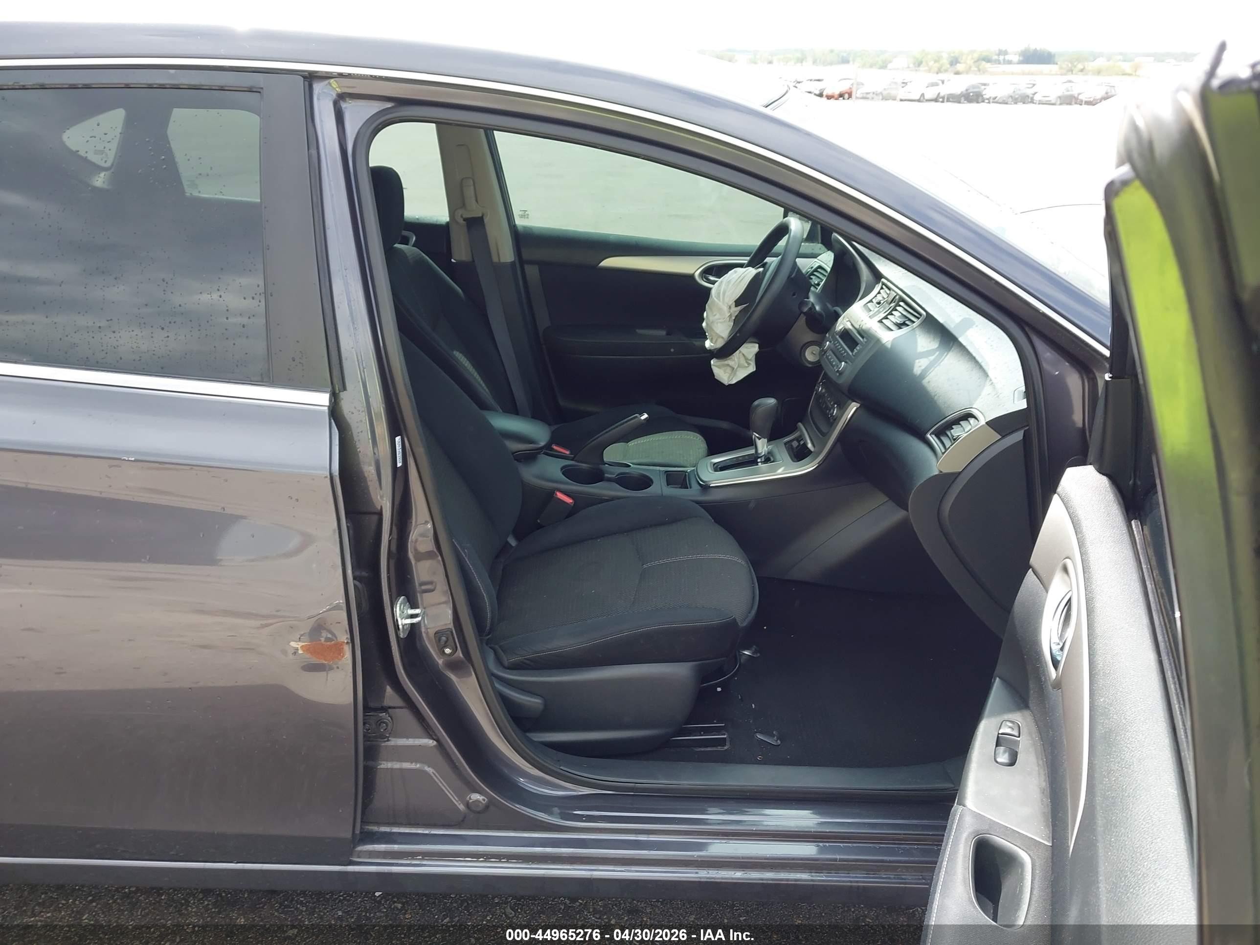 2014 Nissan Sentra S Gray vin: 3N1AB7AP6EL681751